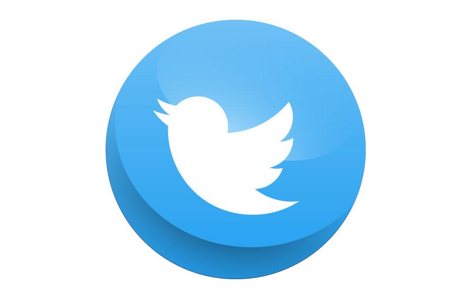 Twitter logo.